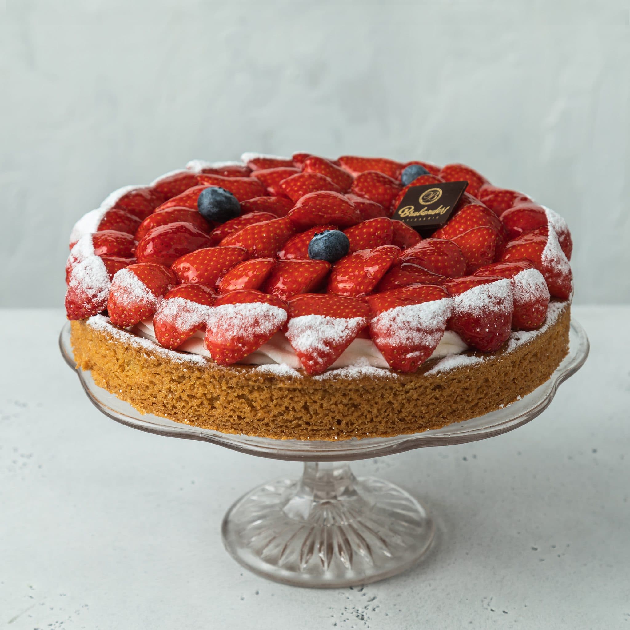 Bretoense aardbeientaart met Belgische aardbeien