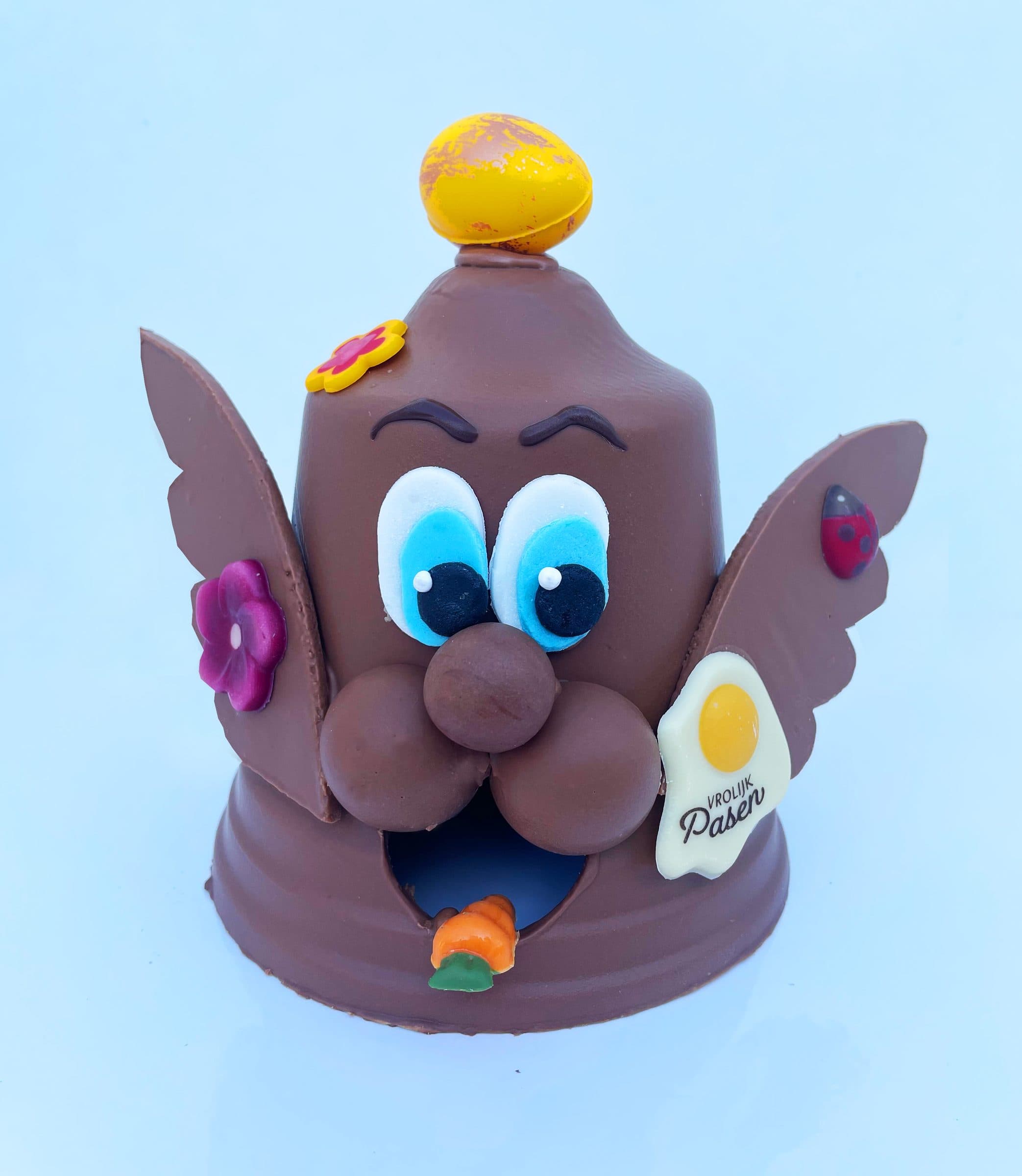 Paasklok in chocolade