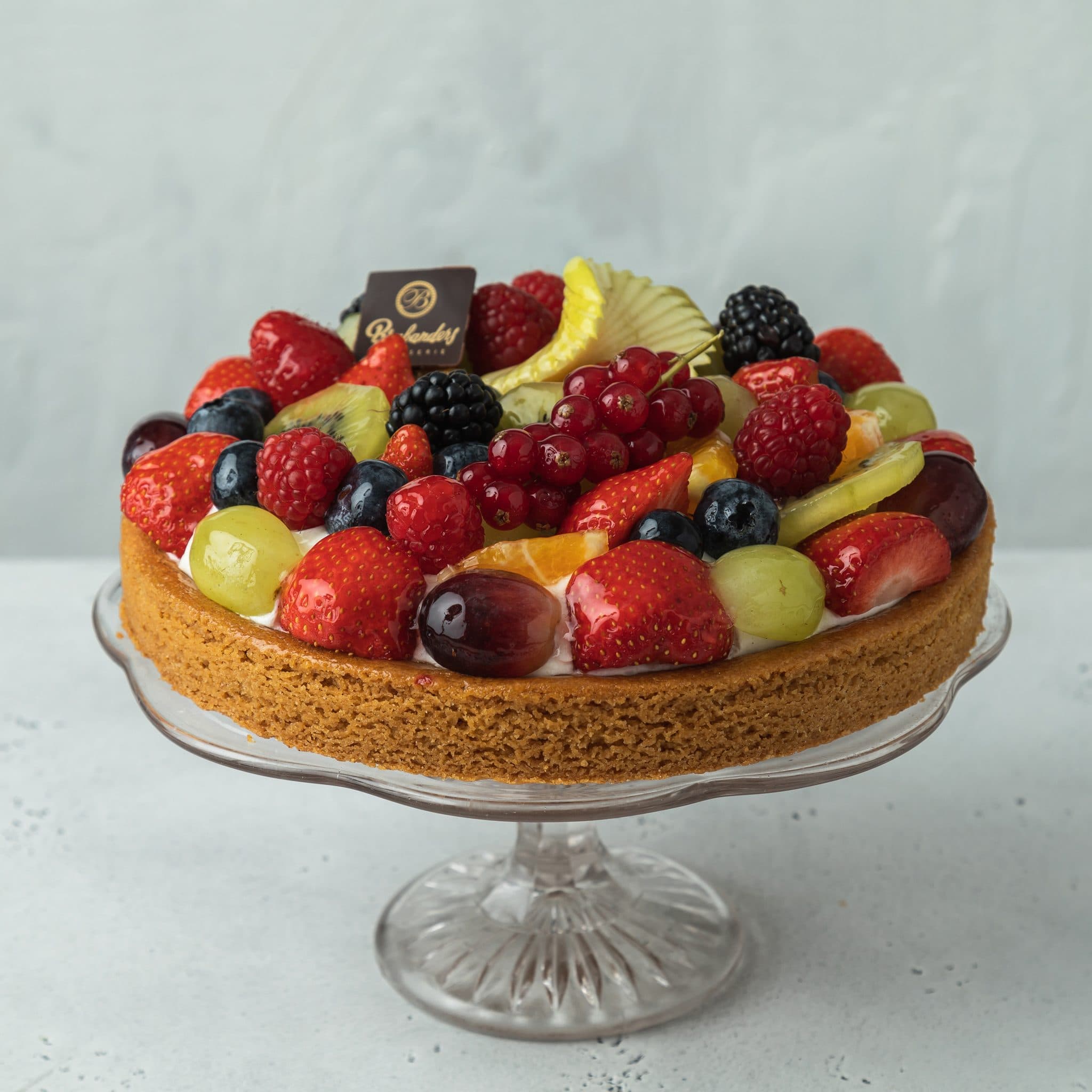 Bretoense pizzataart met vers fruit