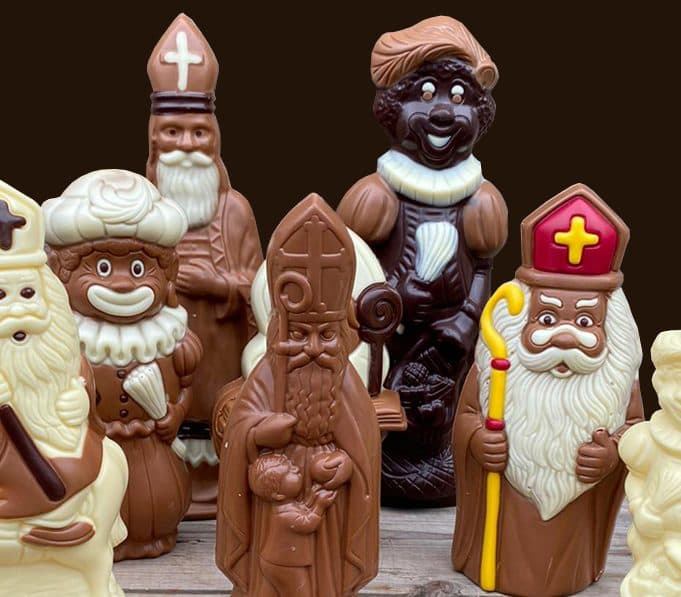 Chocolade figuurtjes voor Sinterklaas