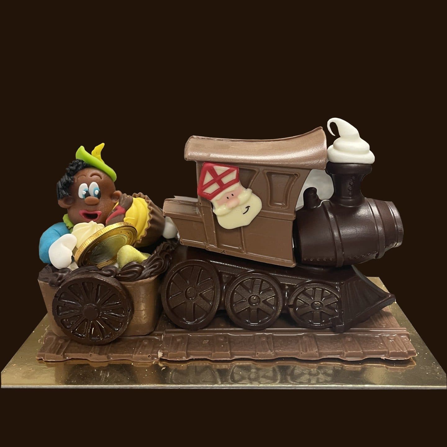Treintje in chocolade