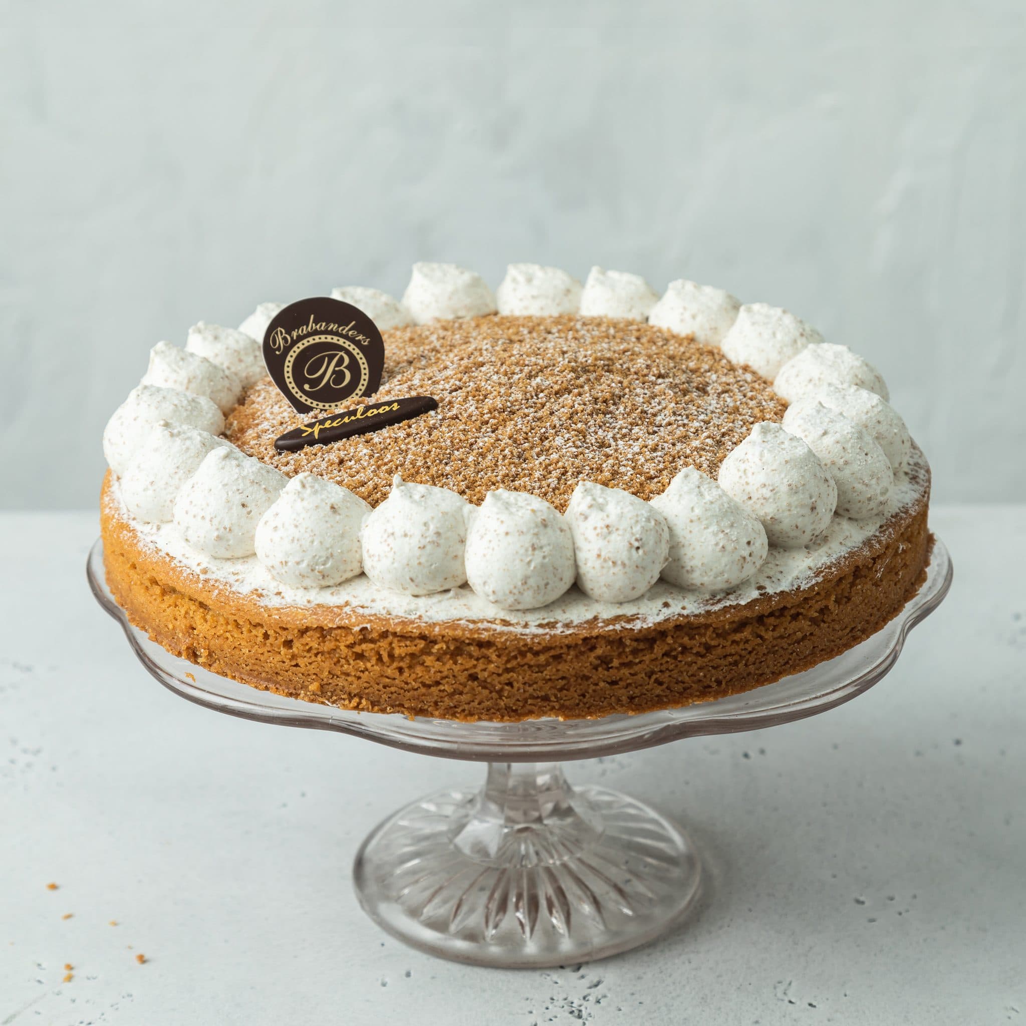 Speculaastaart met speculaascrumble
