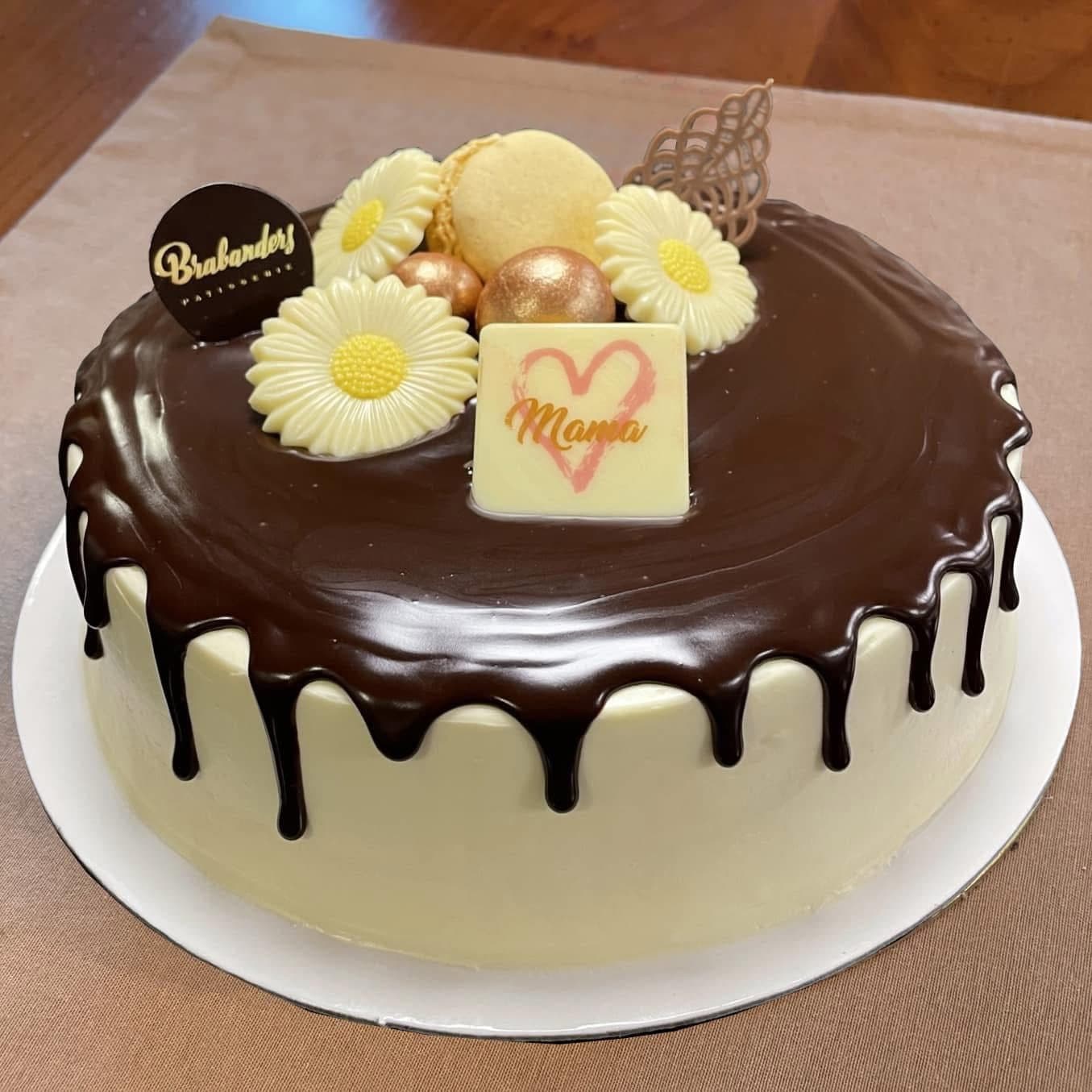 Gateau met boterroom voor moederdag