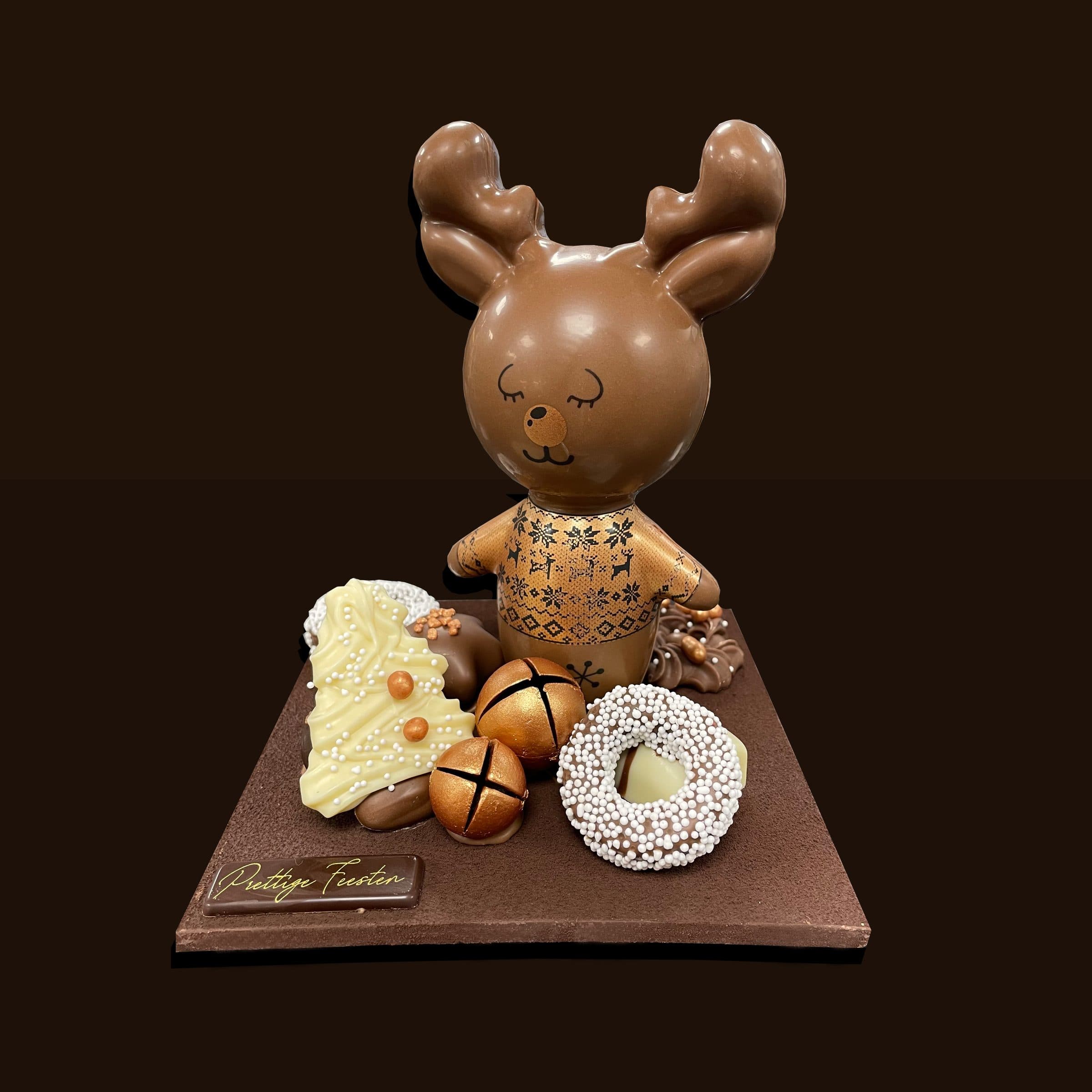 Kleine eland van melkchocolade
